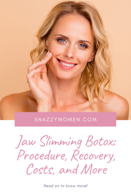 Jaw Slimming Botox Pin