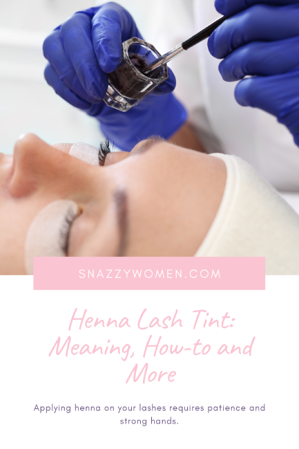 Henna Lash Tint: Meaning, How-to and More Pin