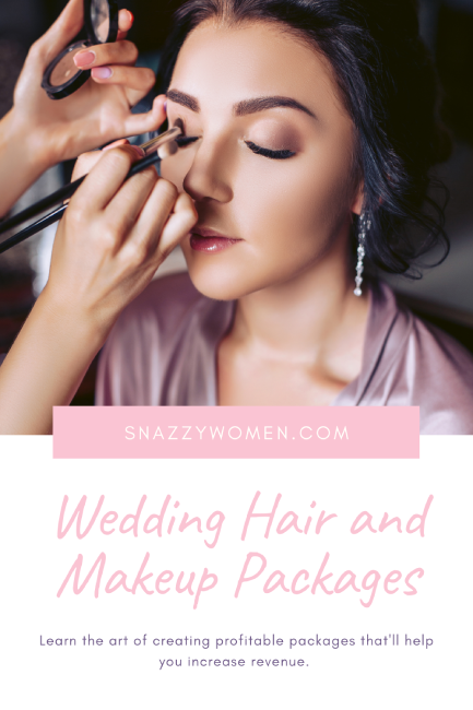 Wedding Hair and Makeup Packages Pin