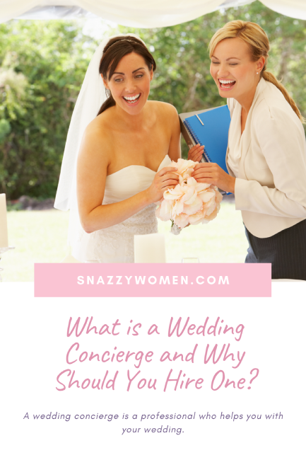 What is a Wedding Concierge Pin