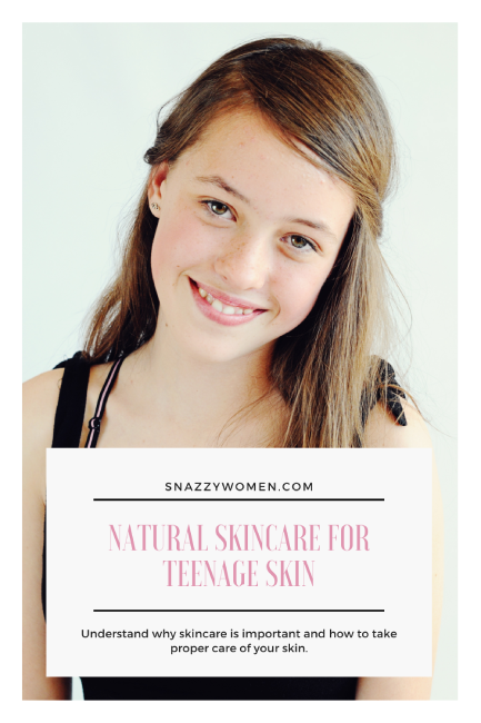 Natural Skincare For Teenage Skin Pin