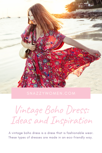 Vintage Boho Dress: Ideas and Inspiration Pin