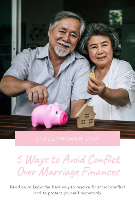 5 Ways to Avoid Conflict Over Marriage Finances Pin