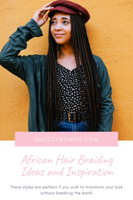 African Hair Braiding Ideas and Inspiration Pin