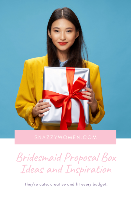 Bridesmaid Proposal Box Ideas and Inspiration Pin