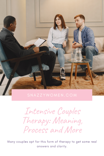 Intensive Couples Therapy: Meaning, Process and More Pin