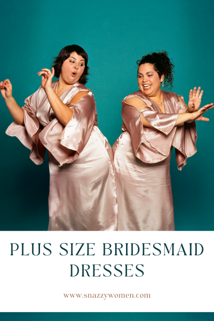 Plus Size Bridesmaid Dresses Pin