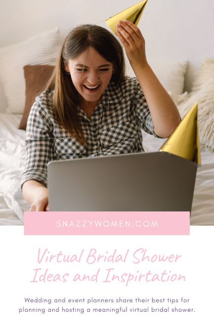 Virtual Bridal Shower Ideas and Inspirtation Pin