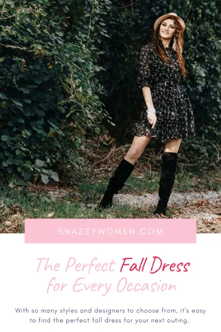The Perfect Fall Dress for Every Occasion Pin