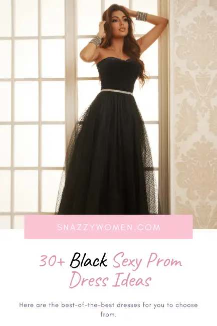 Black Sexy Prom Dress