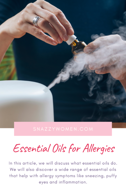 Essential Oils for Allergies Pin